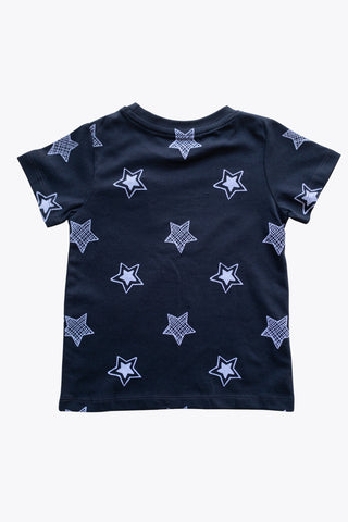 Shining Stars Shorts Co-Ord Set in Navy - Unisex