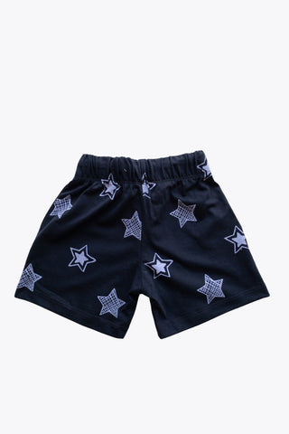 Shining Stars Shorts Co-Ord Set in Navy - Unisex