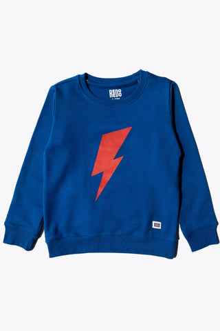 Bolt Sweatshirt Co-Ord Set in Cobalt Blue - Unisex